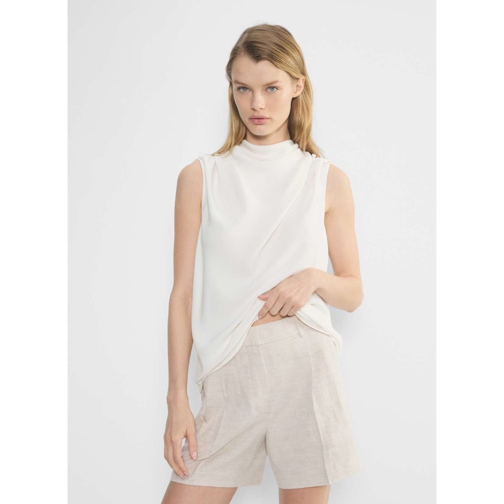 nwot Aritzia / Wilfred The Effortless Short™ Mid-Thigh - CruiseLinen™ 4, 6